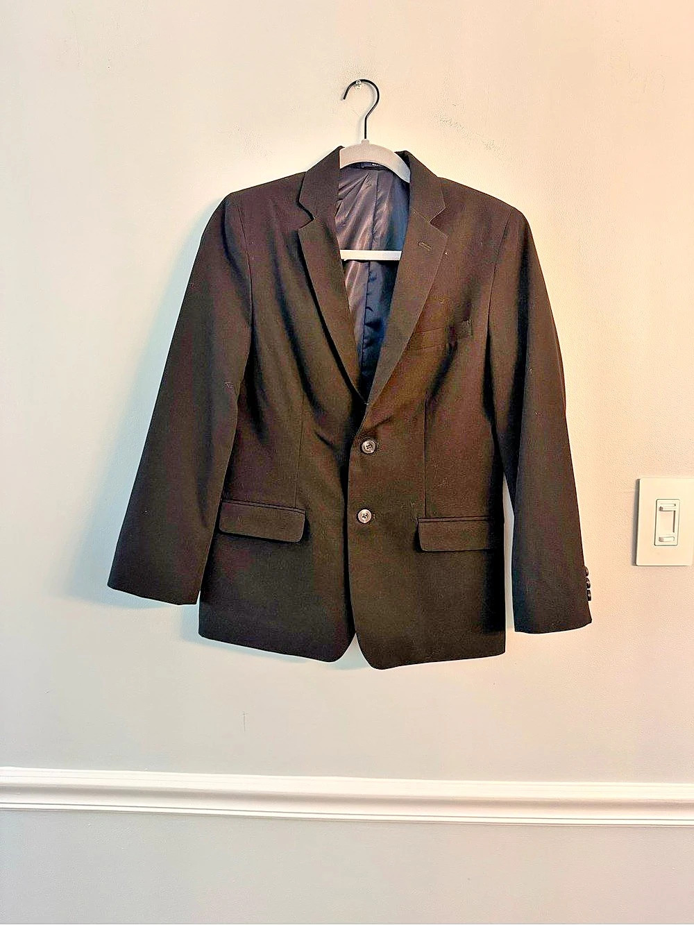 IZOD Boys' Blazer Jacket Black Size 14